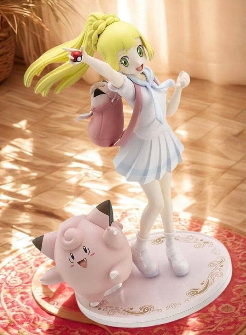 【新品未開封】ポケモンセンター限定コトブキヤ がんばリーリエ＆ピッピ フィギュア