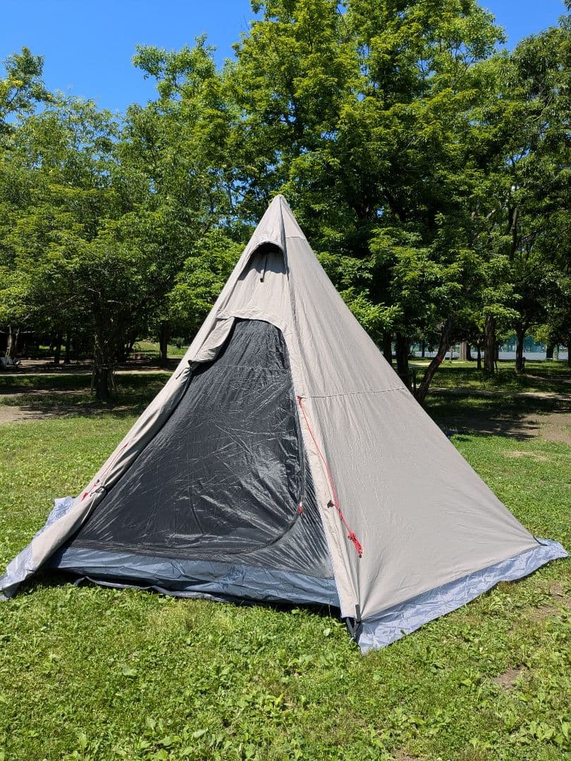 クイックキャンプ　TCワンポールテント　QC-TCT440　インナーテント付き
