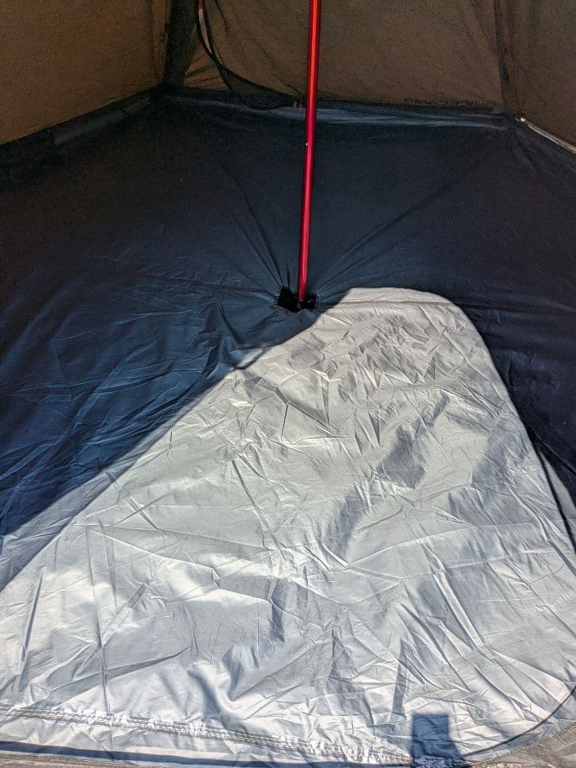 クイックキャンプ　TCワンポールテント　QC-TCT440　インナーテント付き