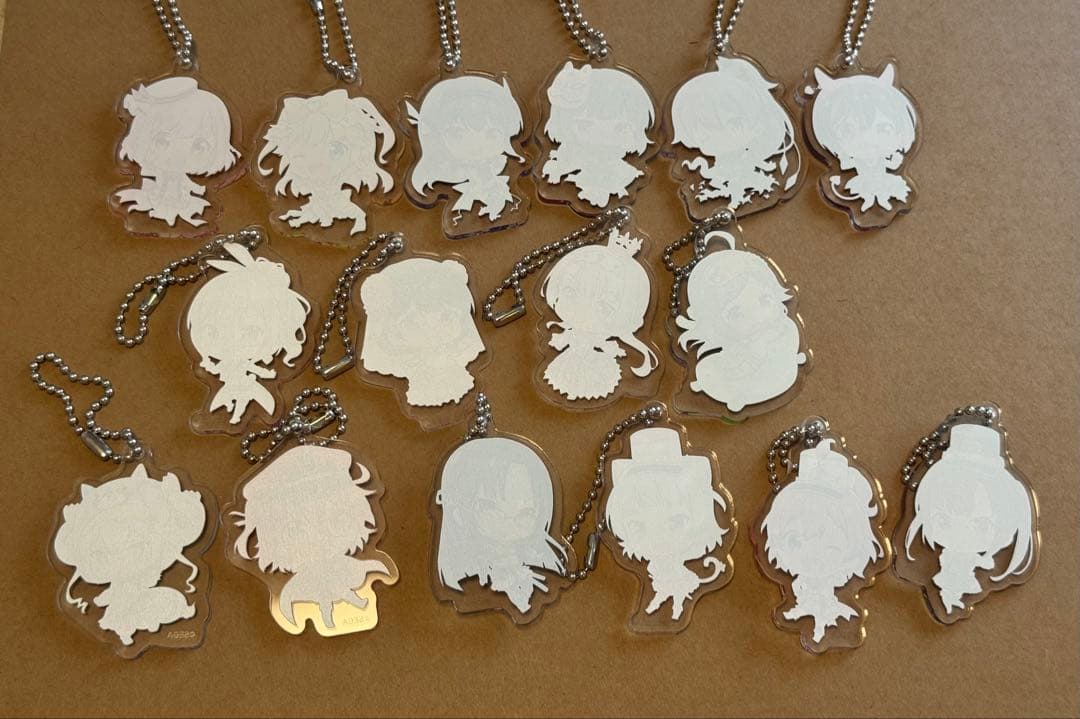 オンゲキ アクリルキーホルダー 全16種コンプリートセット