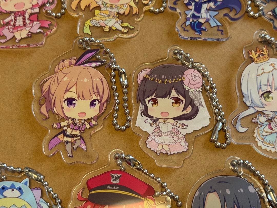 オンゲキ アクリルキーホルダー 全16種コンプリートセット