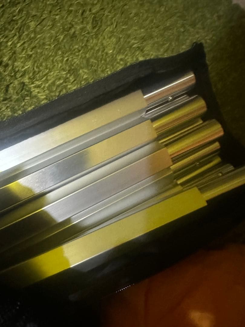 ⭐︎THE NORTH FACE タープ5 オレンジ ポール共に全て純正　未使用品