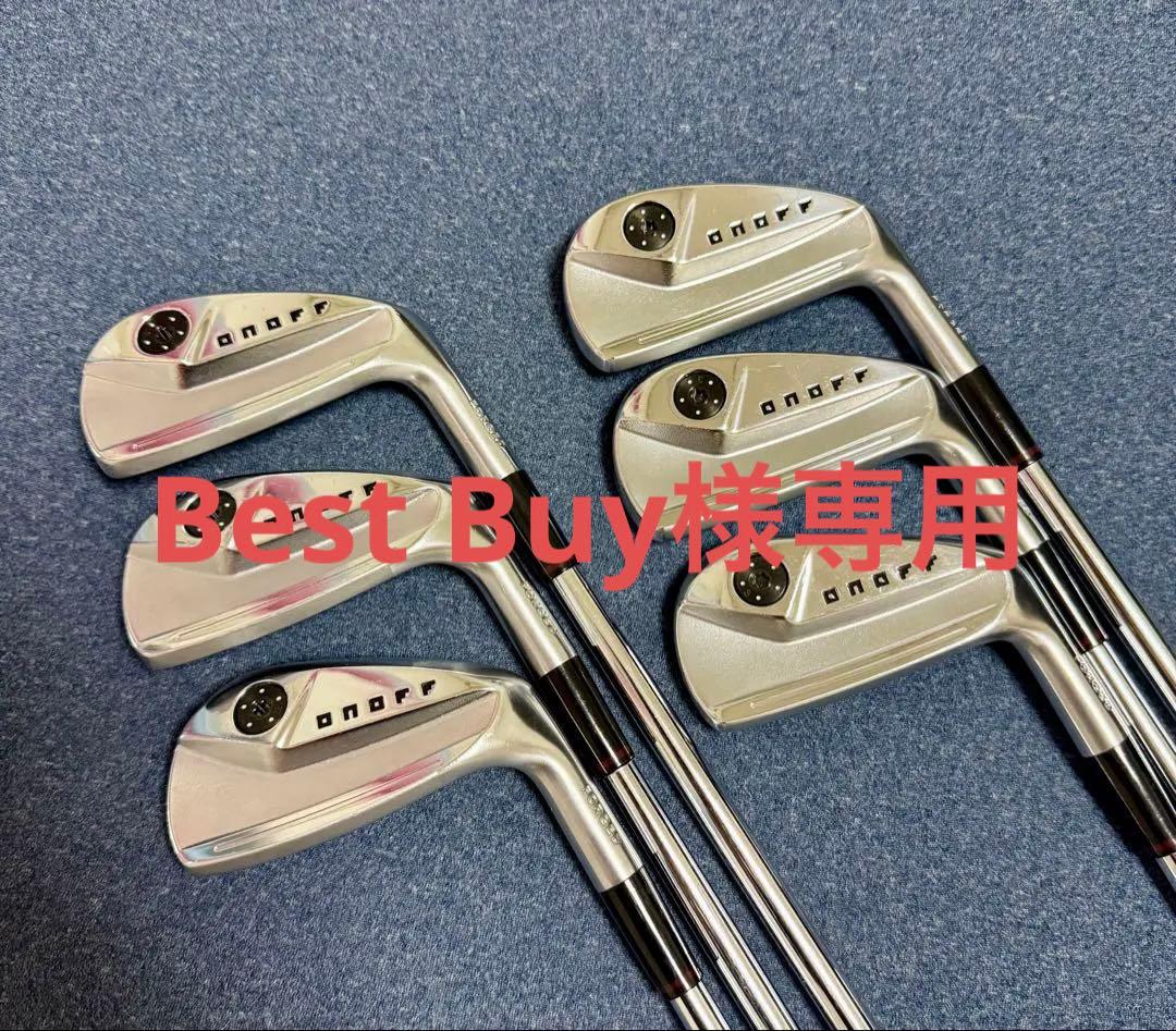 オノフ KURO アイアンセット 5-P,50°(2024年モデル)
