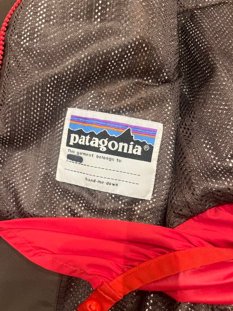 Patagonia パタゴニア スキーウェア 赤と茶色
