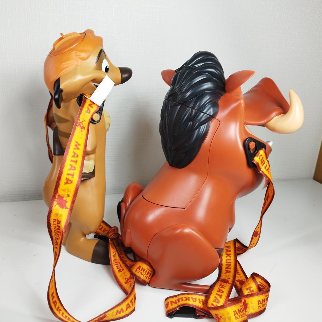 プンバ ティモン ポップコーン ライオンキング 美品 ディズニーワール III6