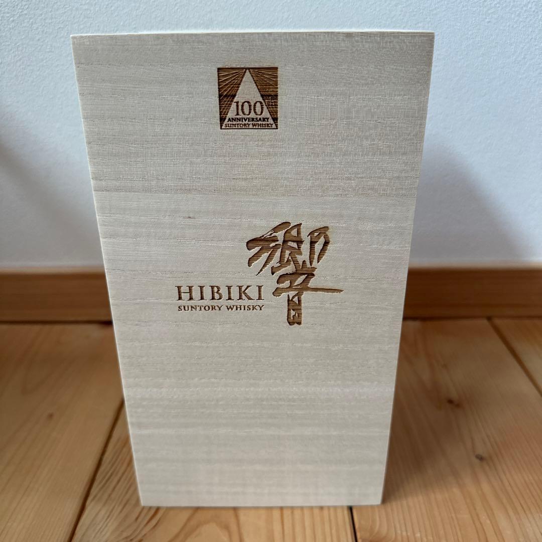 響　100周年記念ウイスキー　700ml 木箱入り