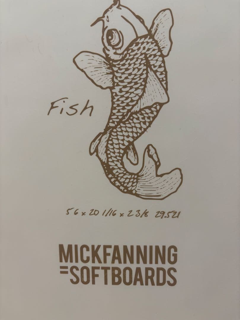 ミックファニングソフトボード クマフィッシュ　5.6