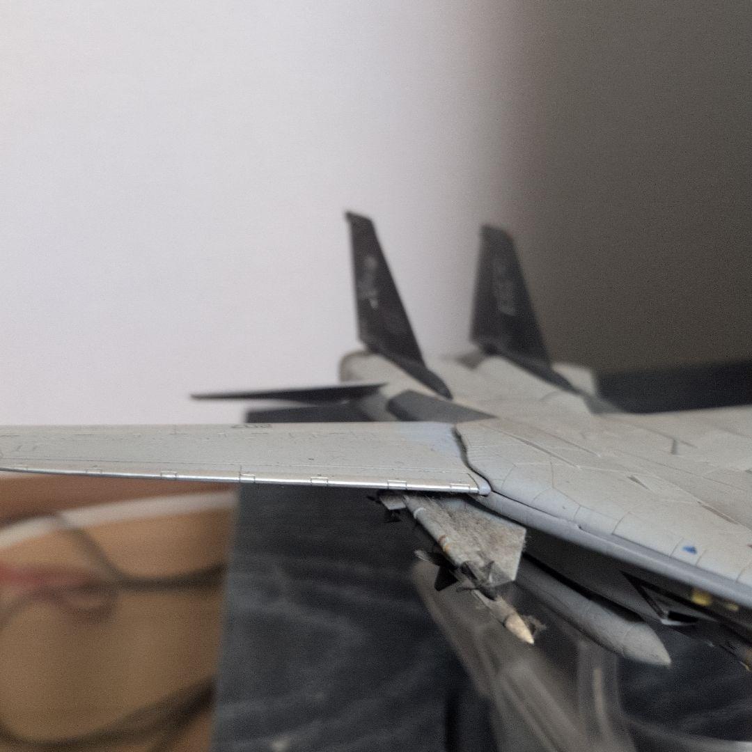 1/72 戦闘機 F-14 TOMCAT モデル グレー ジョリーロジャーズ