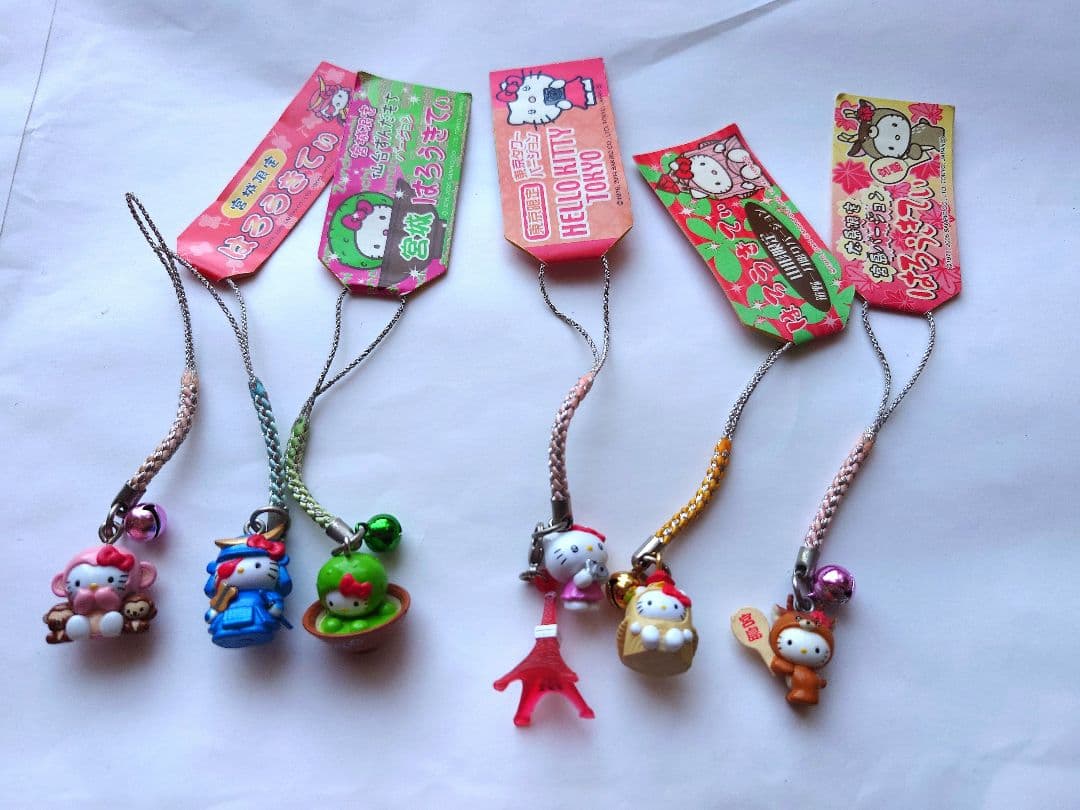 ご当地キティ根付け　　42個セット