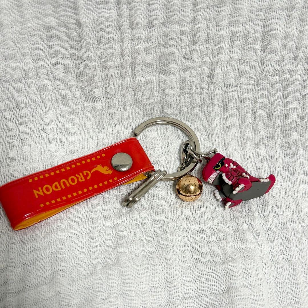 2005年 ポケモンセンター限定 グラードンフィギュアキーホルダー 超激レア