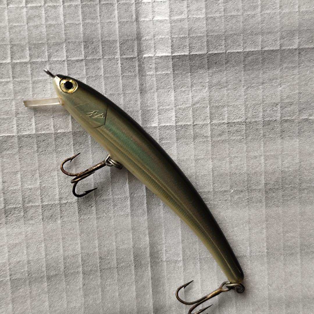 希少　健ミノー　オールドハンドメイドワカサギミノー　9㎝