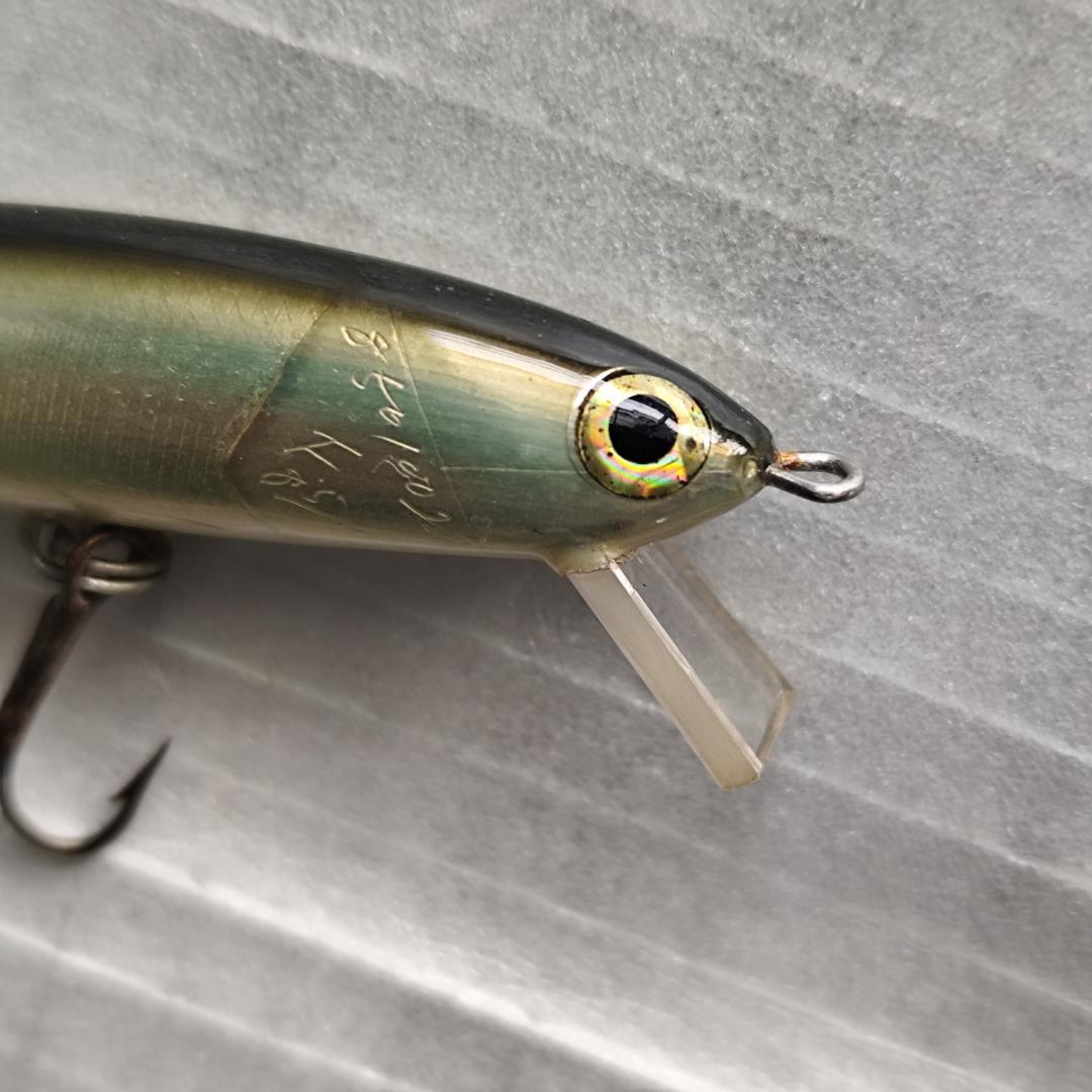 希少　健ミノー　オールドハンドメイドワカサギミノー　9㎝