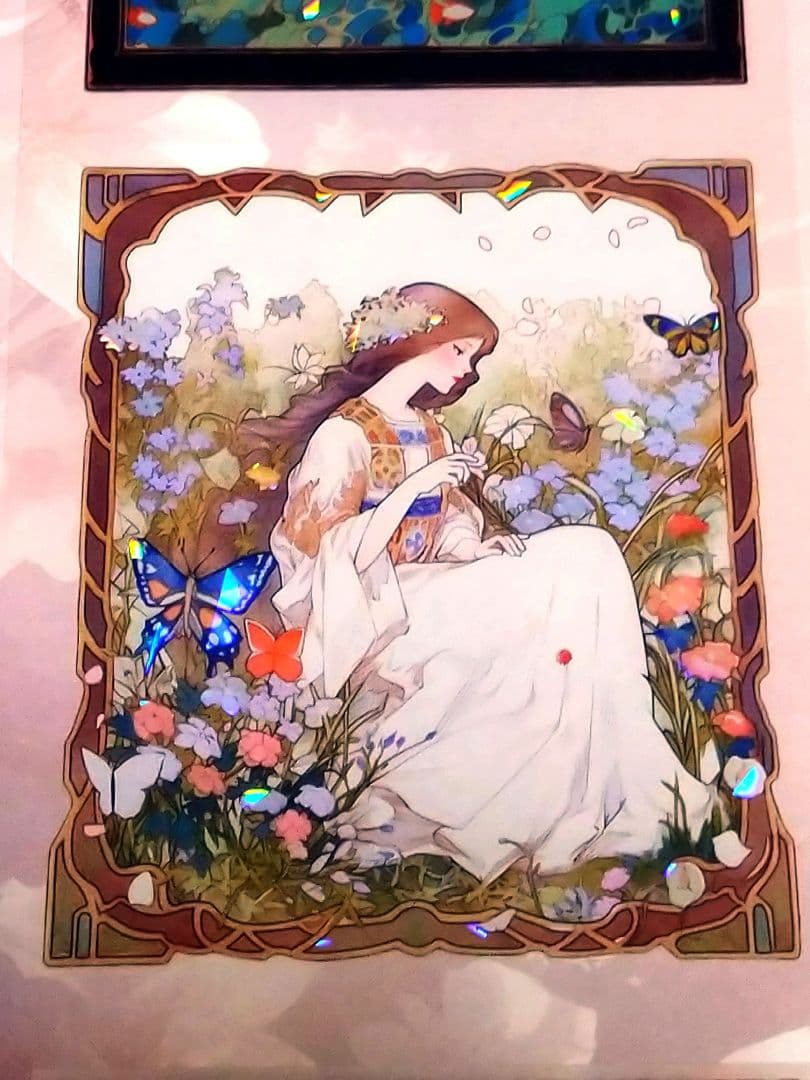 廃盤品✩J1077＃绮野踪骏(贝壳光)绿野仙踪切売り海外人物女の子AIマステ