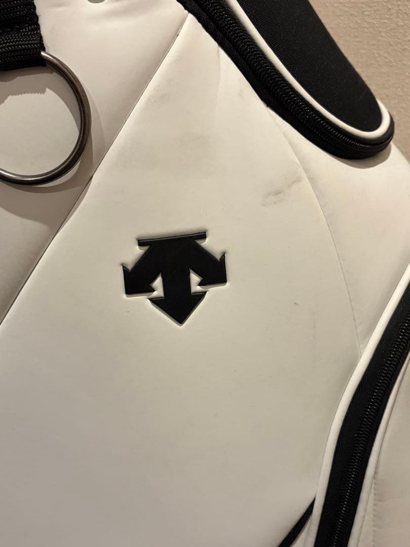 DESCENTE キャディバッグ ホワイト