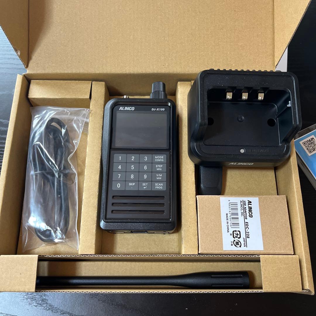 ALINCO DJ-X100 受信機 受信拡張済み