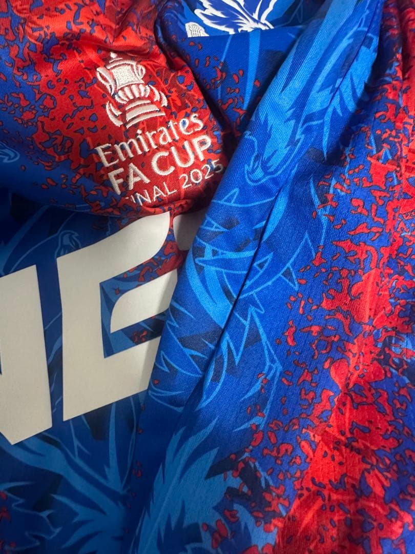 クリスタルパレス24/25 エゼ FAカップ 優勝仕様 S ユニフォーム