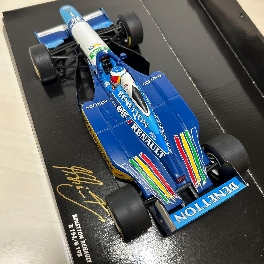 MINICHAMPS ベネトンルノー ミハエル・シューマッハ 1/18