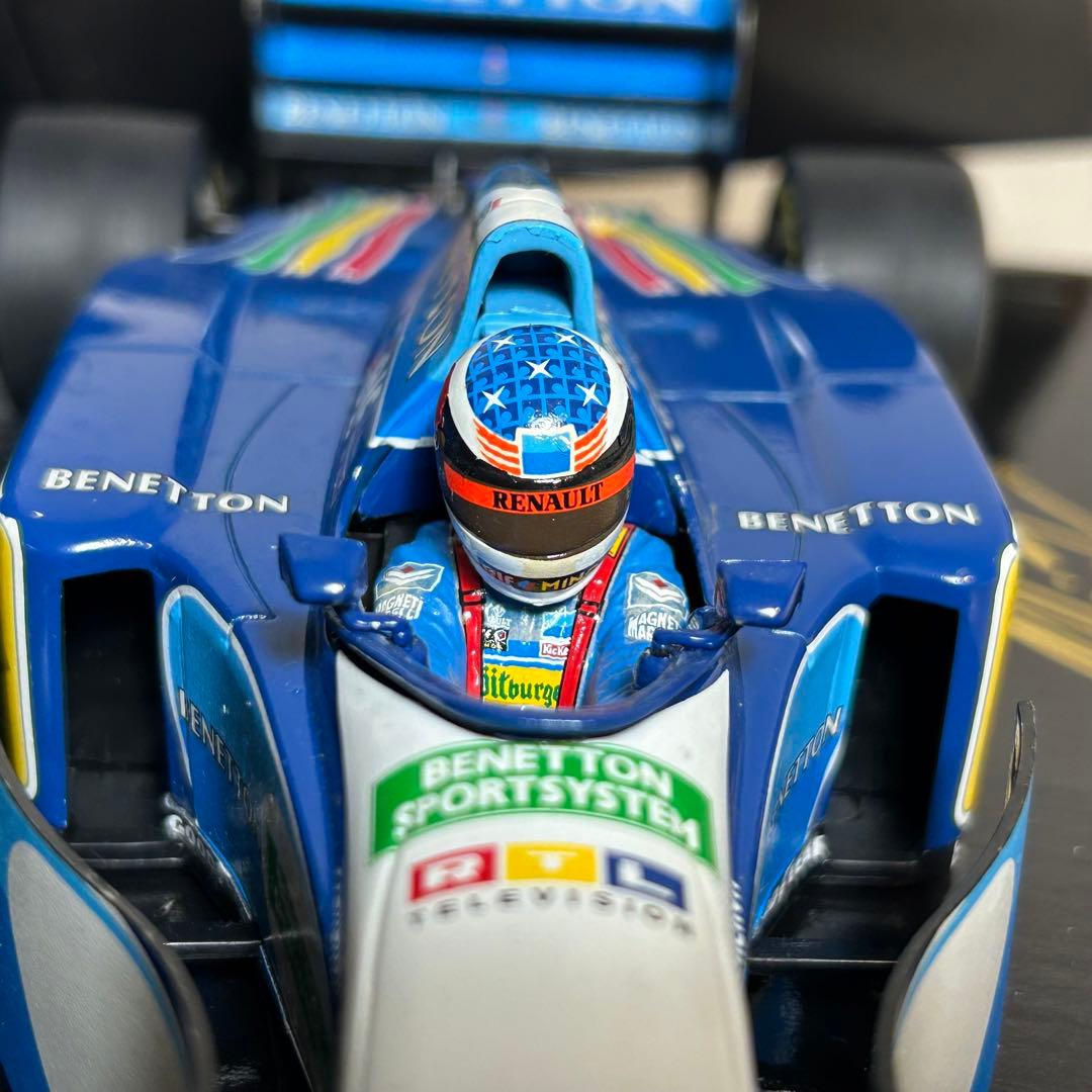MINICHAMPS ベネトンルノー ミハエル・シューマッハ 1/18