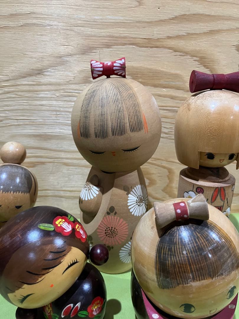 こけし　創作こけし　まとめ売り　伝統こけし　美品