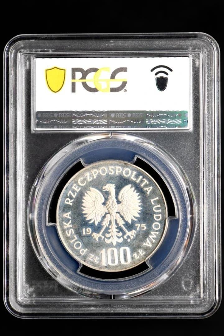 1975年 ポーランド 100ズロチ パデレフスキ