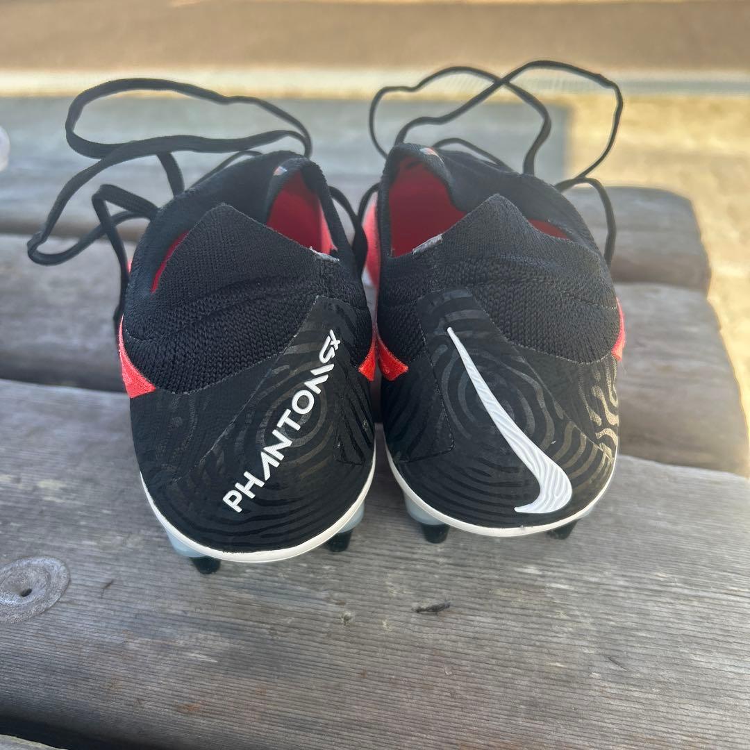 Nike Phantom サッカーシューズ スパイク レッド/ブラック　取替式