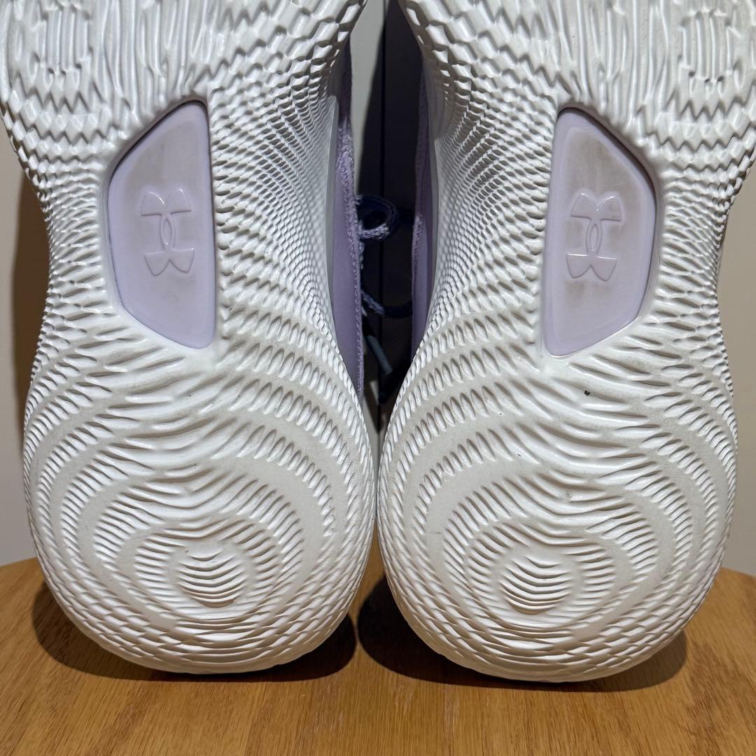 ⭐︎超希少⭐︎美品⭐︎仮金額　アンダーアーマー カリーフロー　バッシュ　紫27.5cm