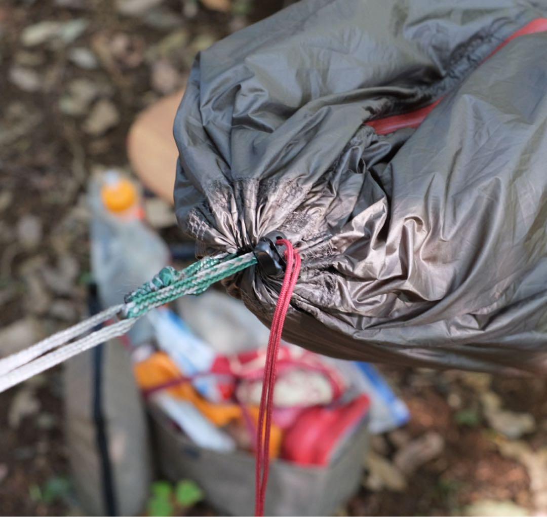 未使用に近いハンモックフルカバーキルト 180 ケンポウ色