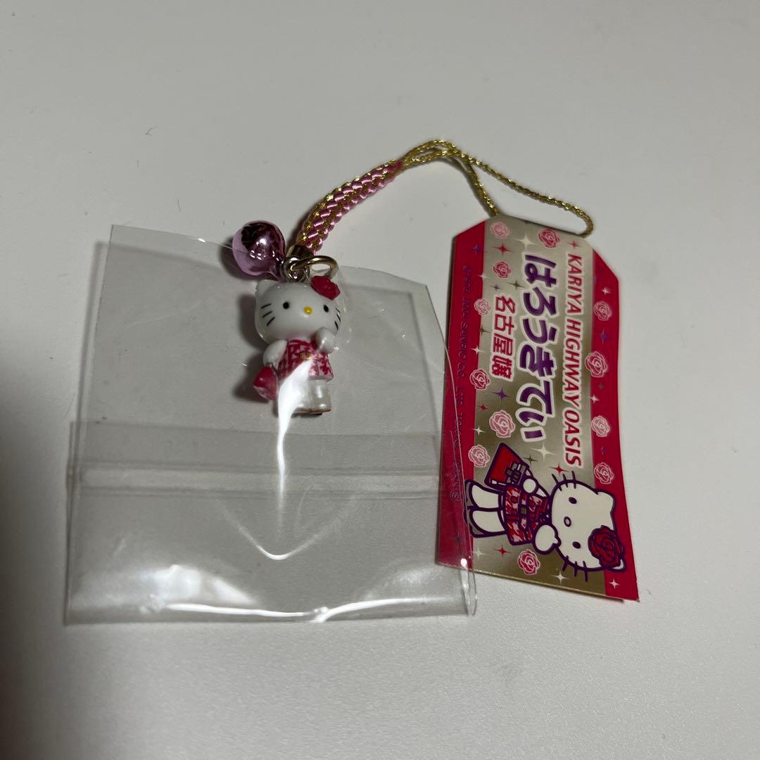 ハローキティ 根付け ストラップ 名古屋 嬢 2004年 サンリオ レア