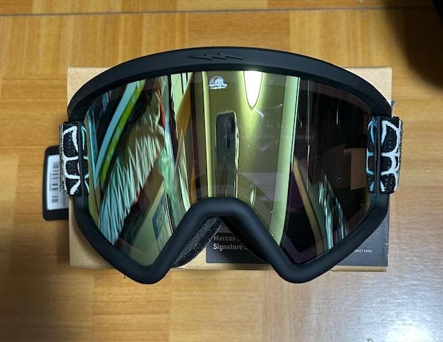 新品ELECTRIC HEX LURKINGコラボグレーゴールドミラー ケース付