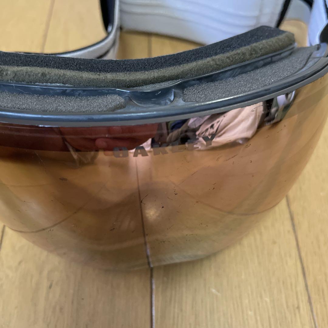 オークリー Flight Deck L スノーゴーグル中古　PRIZM Rose