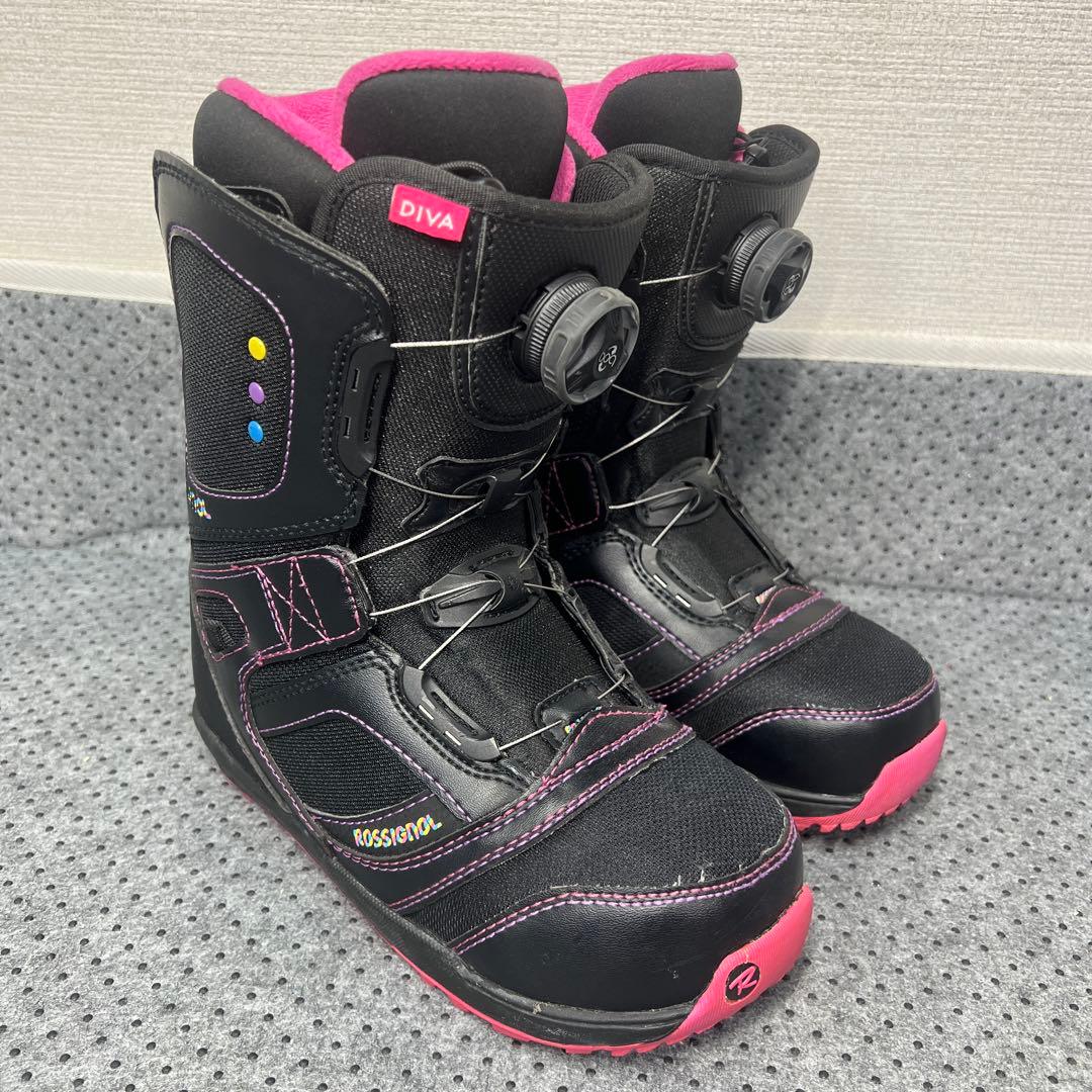 数回着用 23.5cm ROSSIGNOL BOAダイヤル スノーボードブーツ