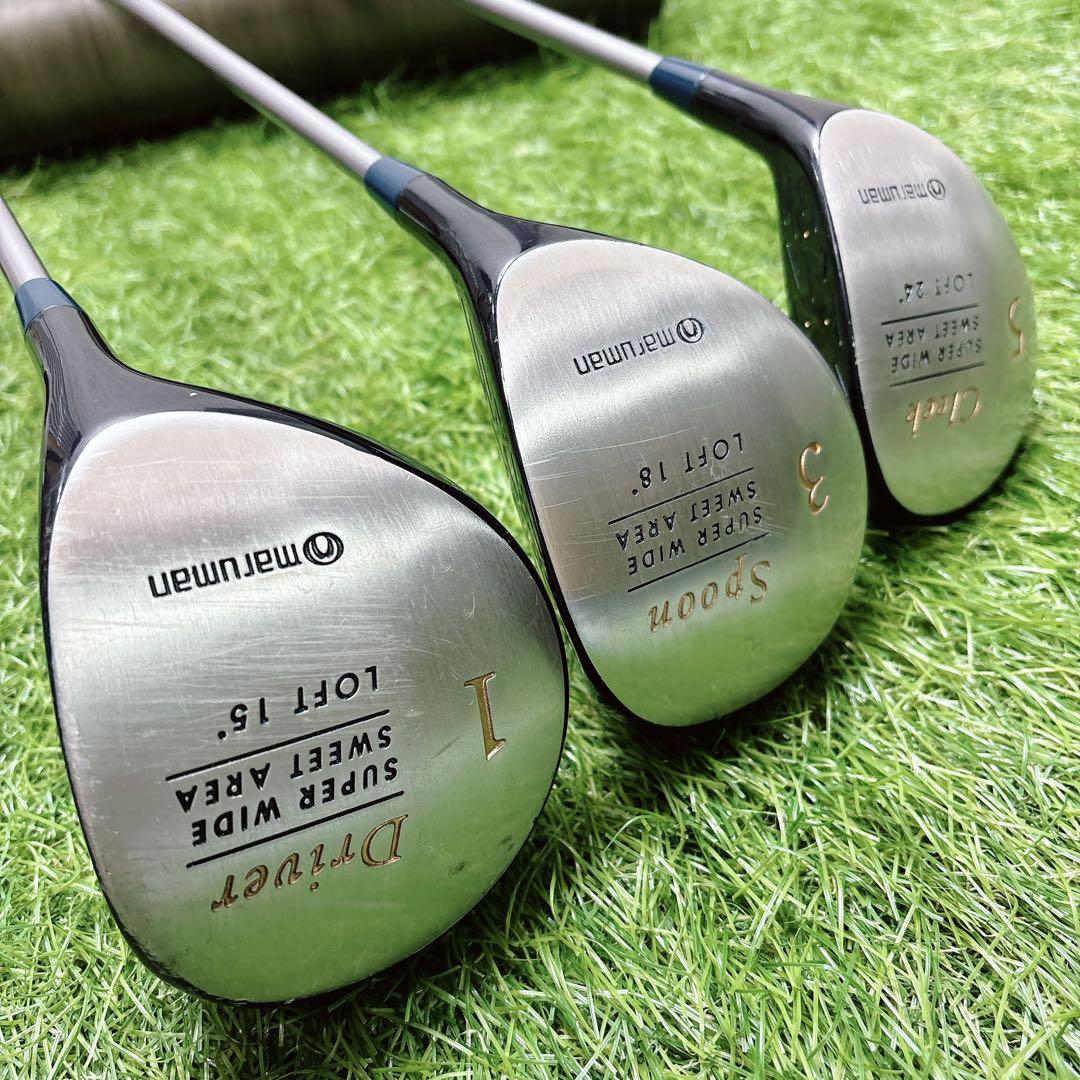 マルマン レディースゴルフ 11本 キャロウェイ キャディバッグ付き L 右利き