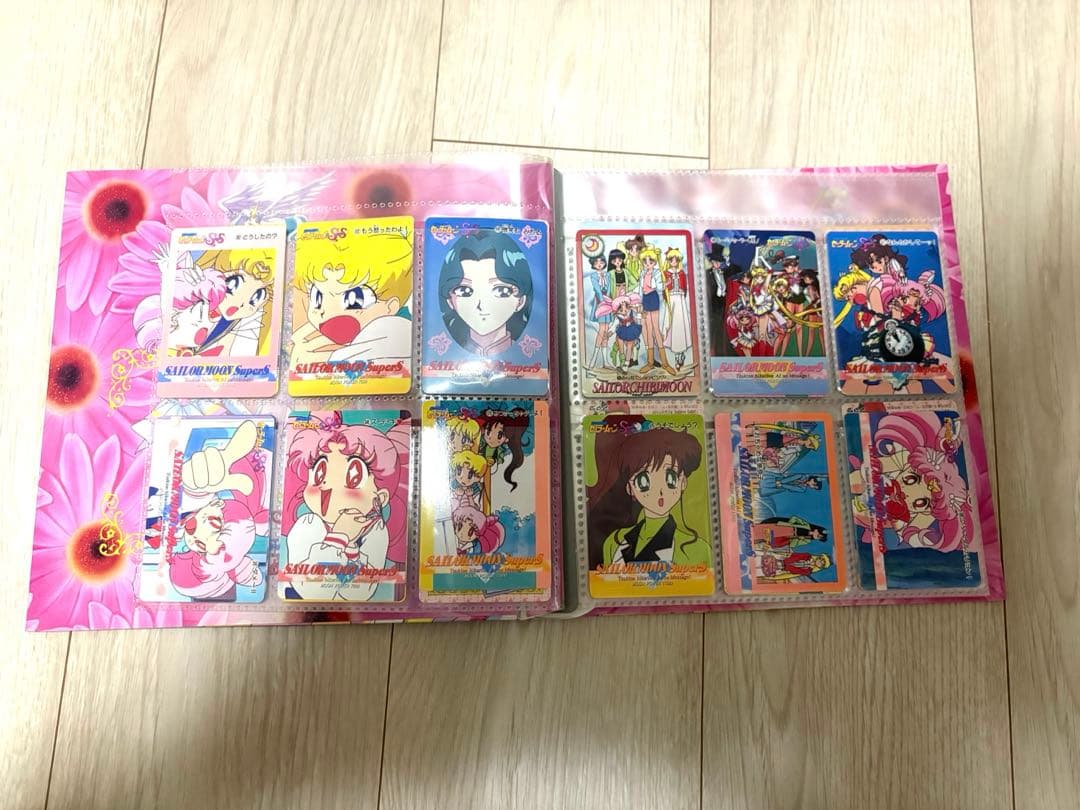セーラームーン　カード　ファイル入り