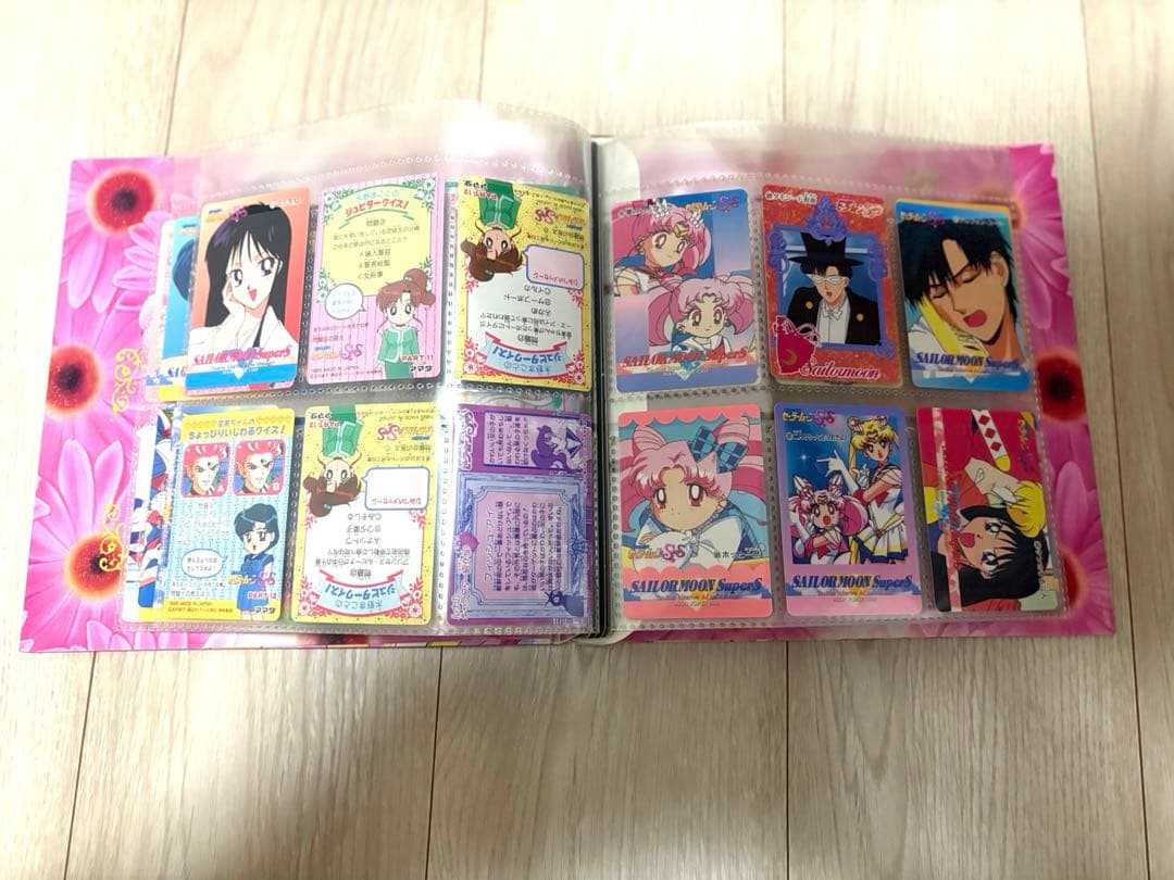セーラームーン　カード　ファイル入り