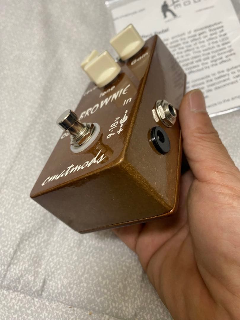 cmatmods BROWNIE OD ディストーションEVH ブラウンサウンド