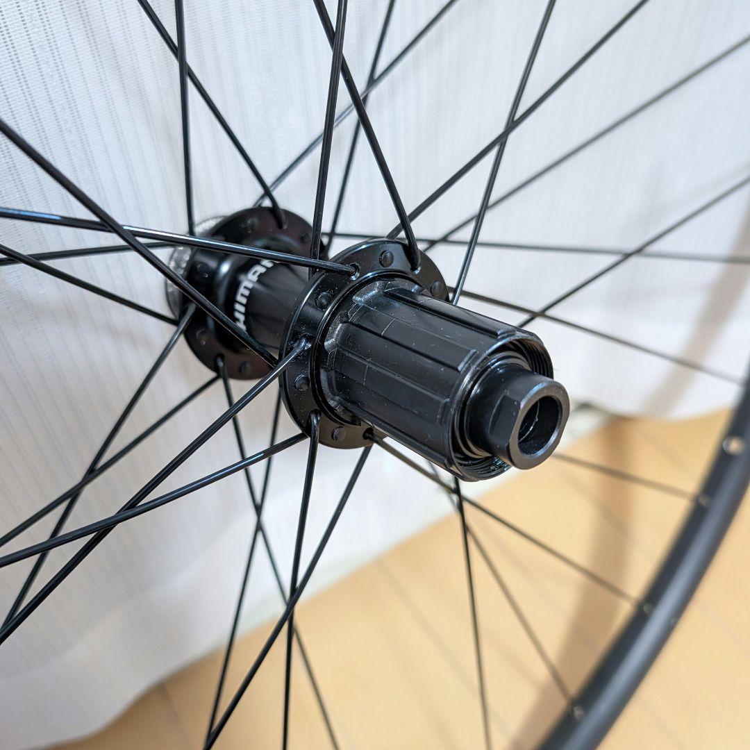 完成車外し未使用★SHIMANOシマノWH-RS171ディスクブレーキ