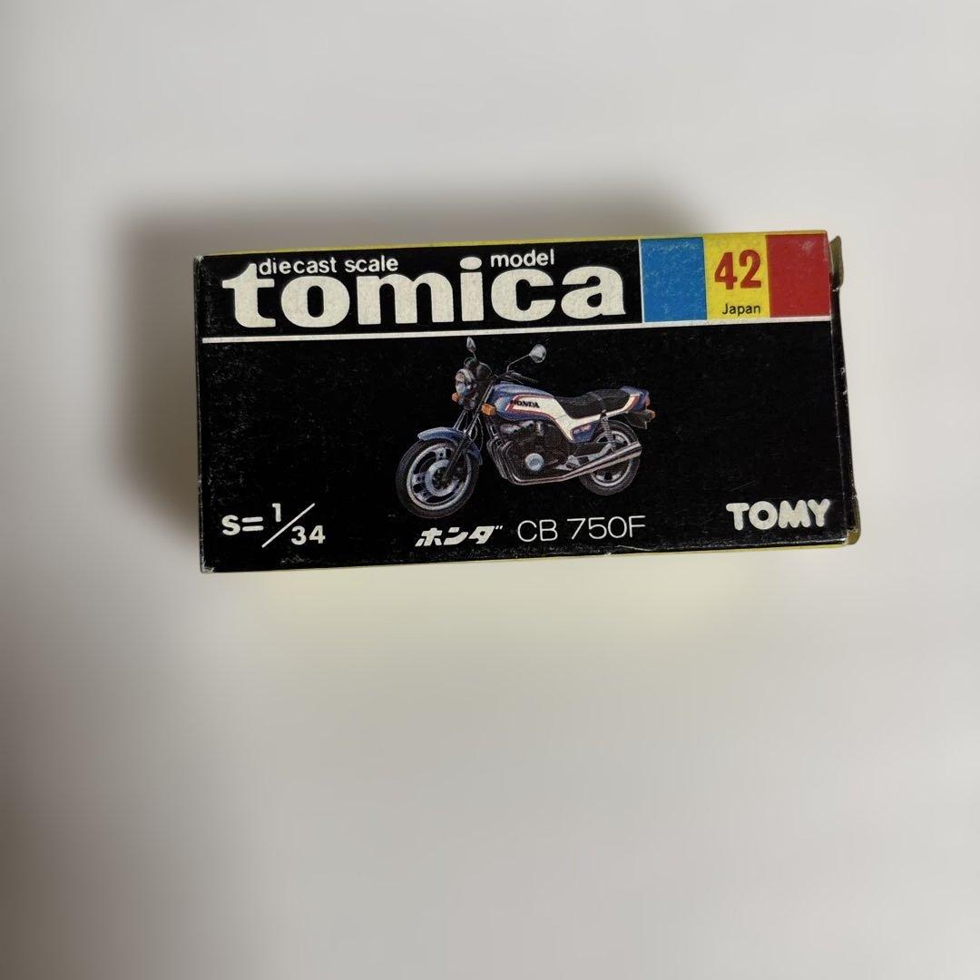 085 トミカ no42 ホンダ　CB750F 日本製