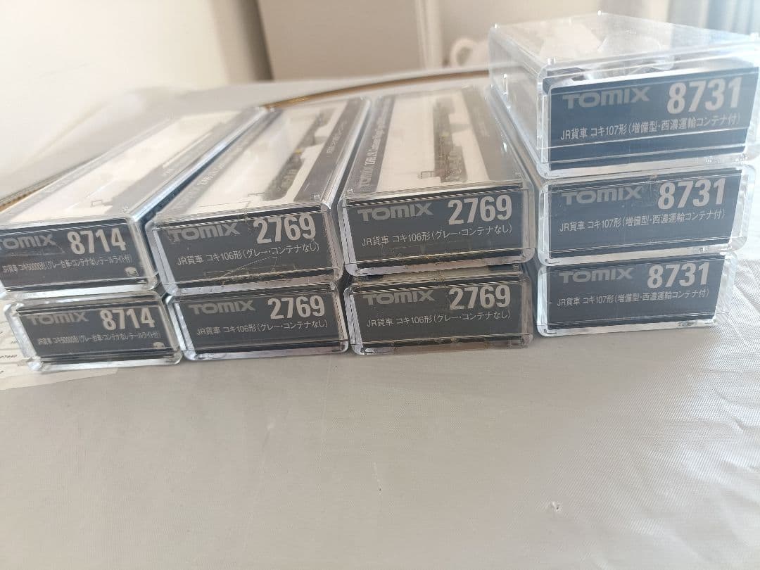 TOMIX 貨車 12両＊(コキ107)6＋(106)4＋(50000)2両