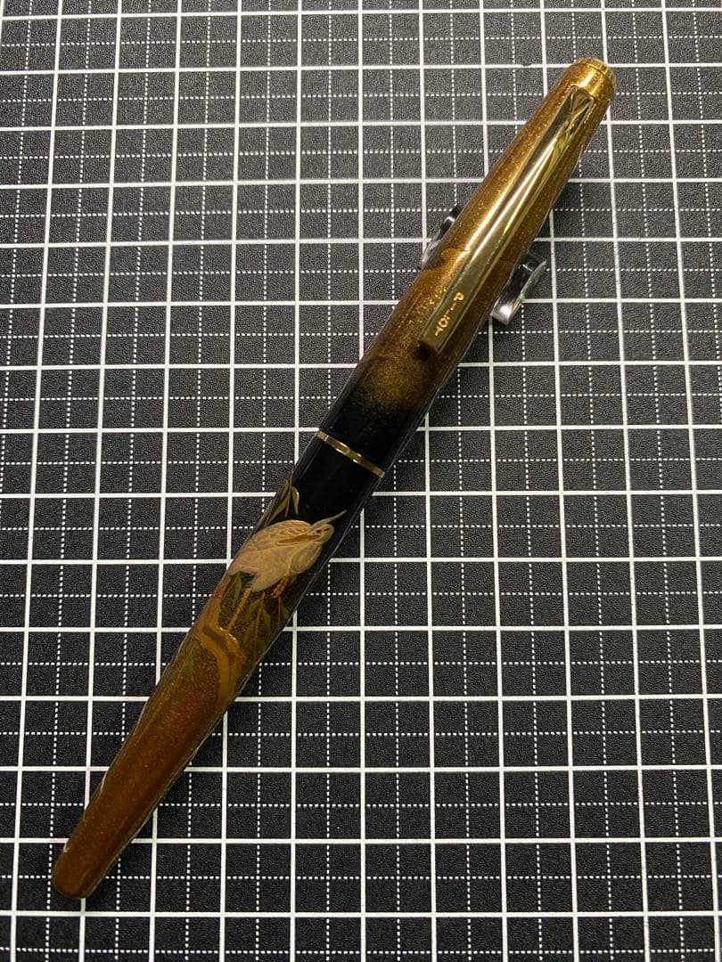 PILOT 國光会　三日月と鷺　万年筆　字幅Script