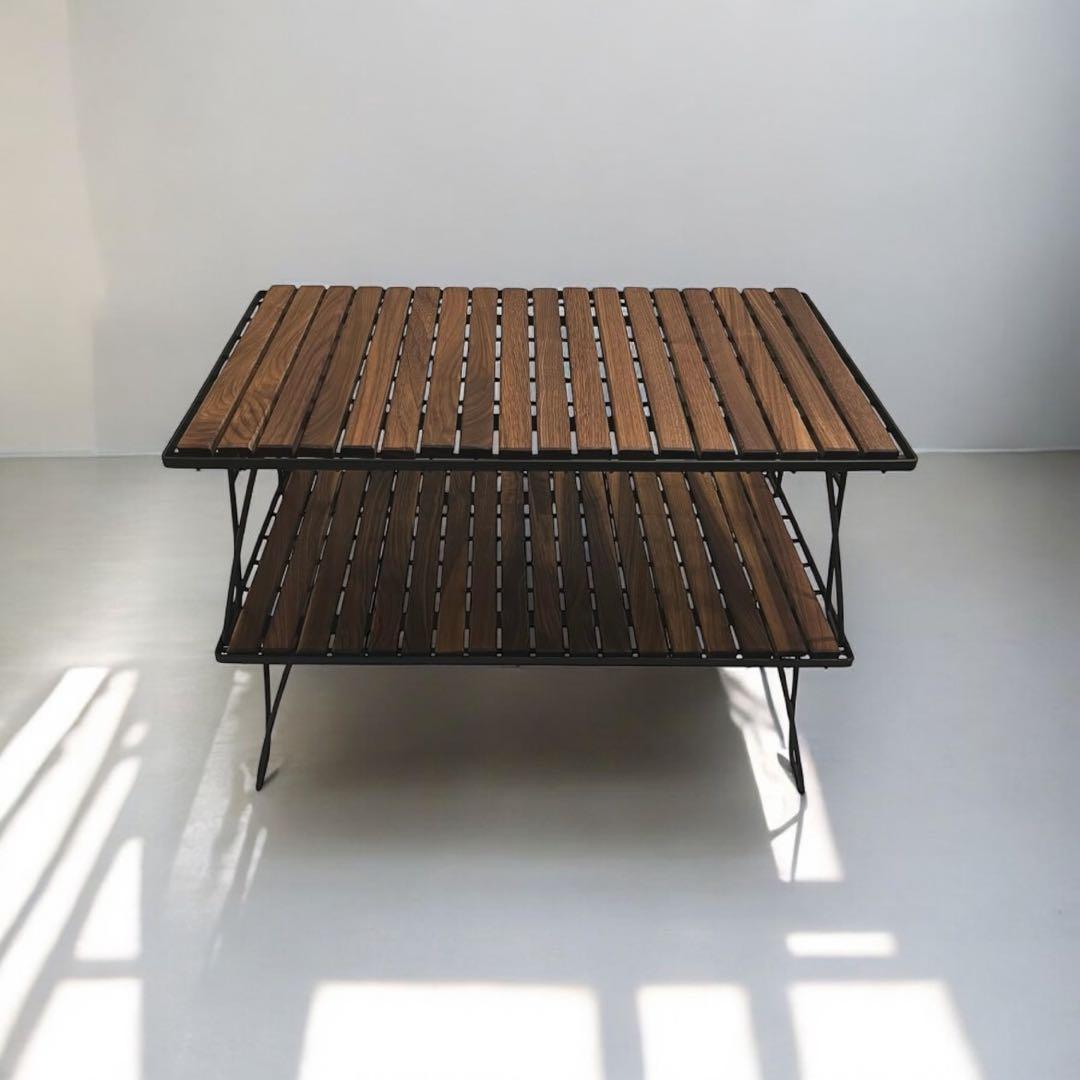 フィールドラックウォールナットロール天板