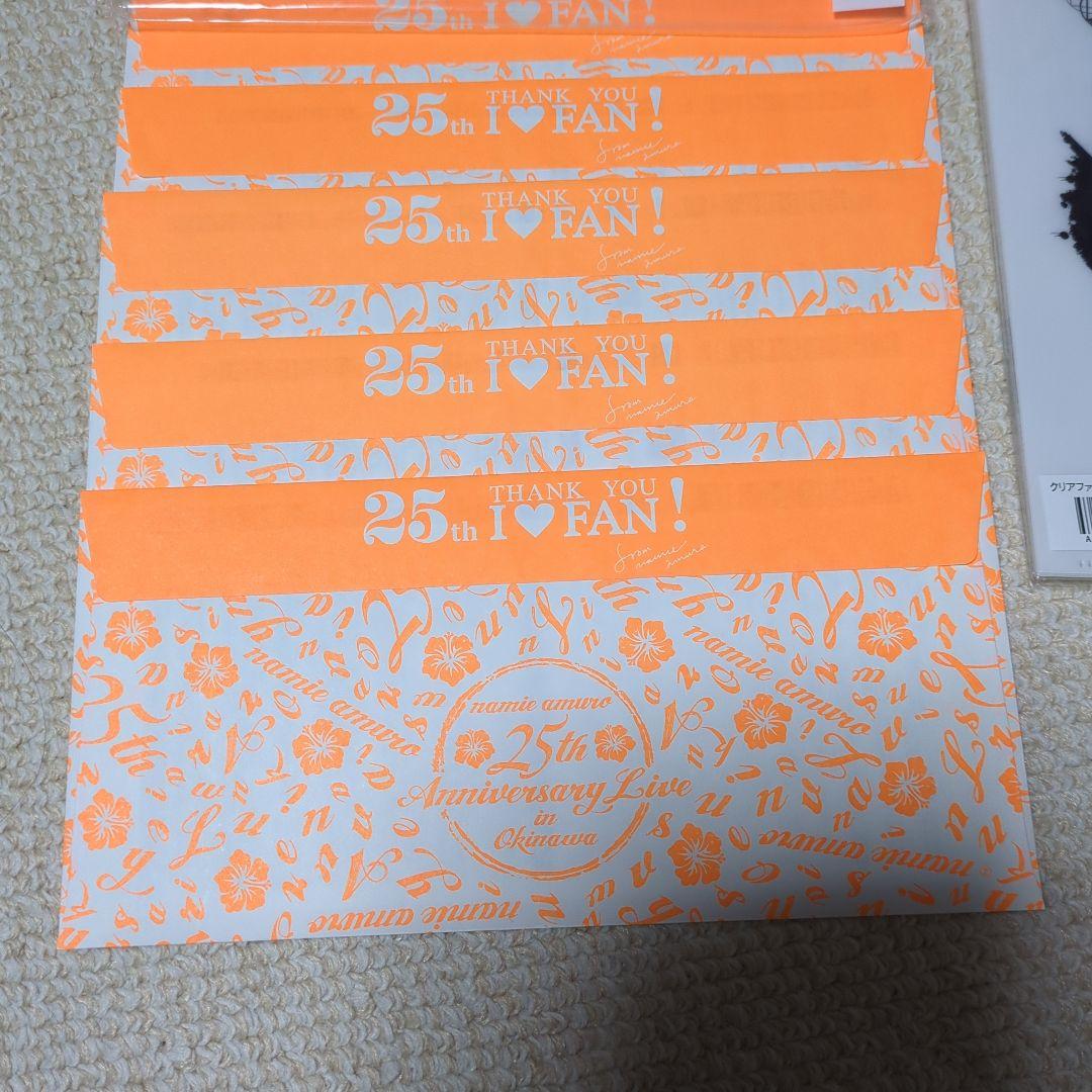 安室奈美恵　nanacoカード(全5種)&クリアファイル(全5種)