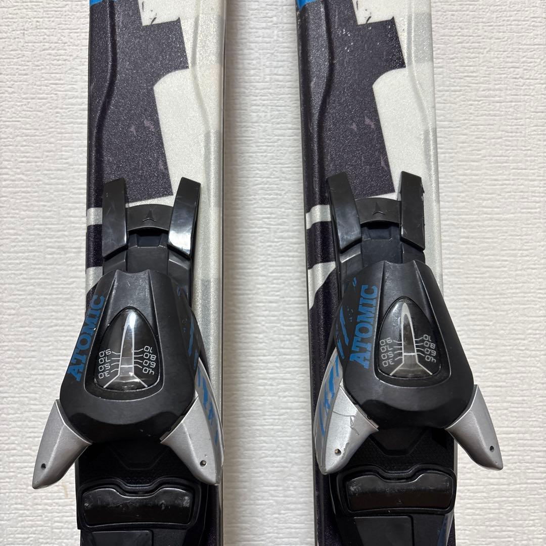ATOMIC 173cm スキー板 工具不要　LEKI 120cmストック