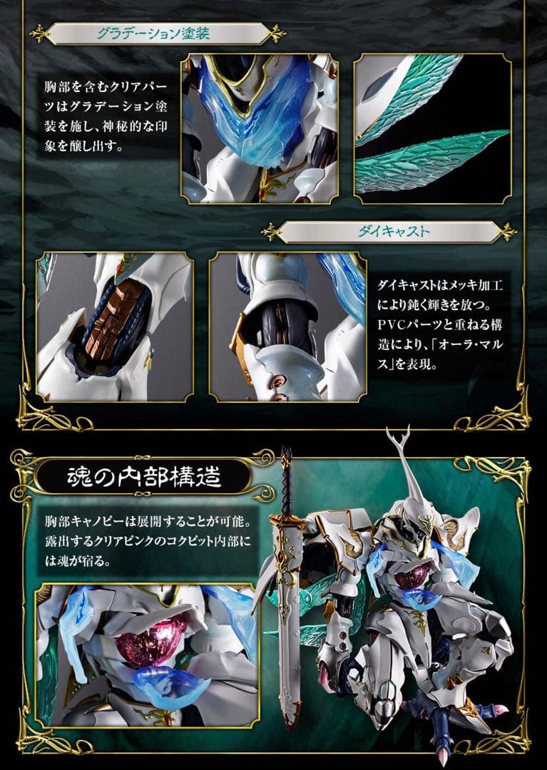 梱包箱未開封L BUILD DRAGON SCALE サーバイン白き秘宝