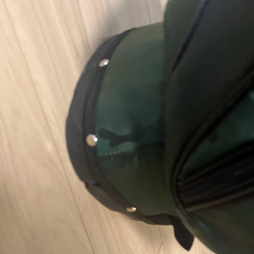 BLACK CLOVER ゴルフキャディバッグ カモフラージュグリーン