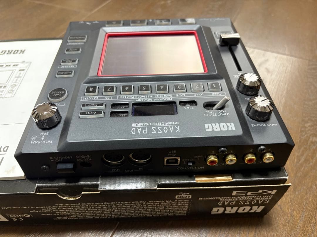 KORG KAOSS PAD ダイナミックエフェクトサンプラーKP3動作確認済