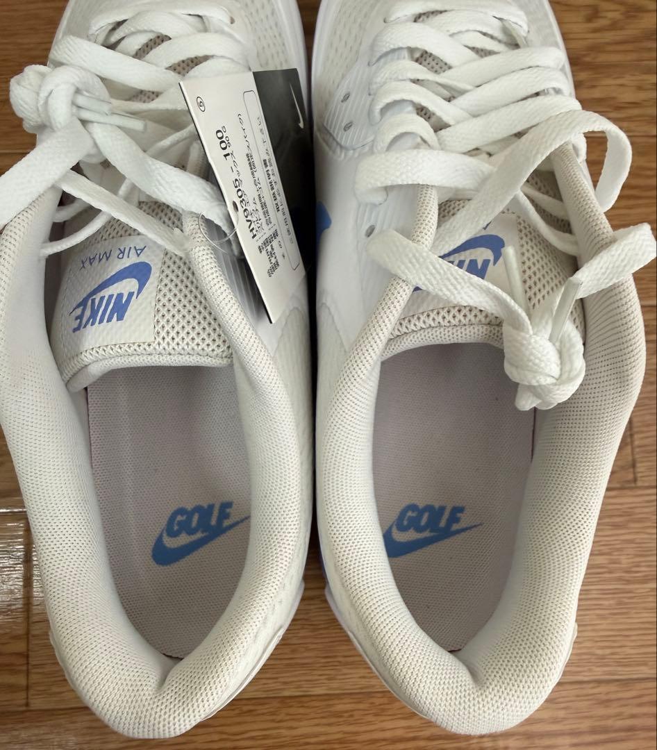 【美品】NIKE Air Max 90Gホワイト/ブルー シューズ