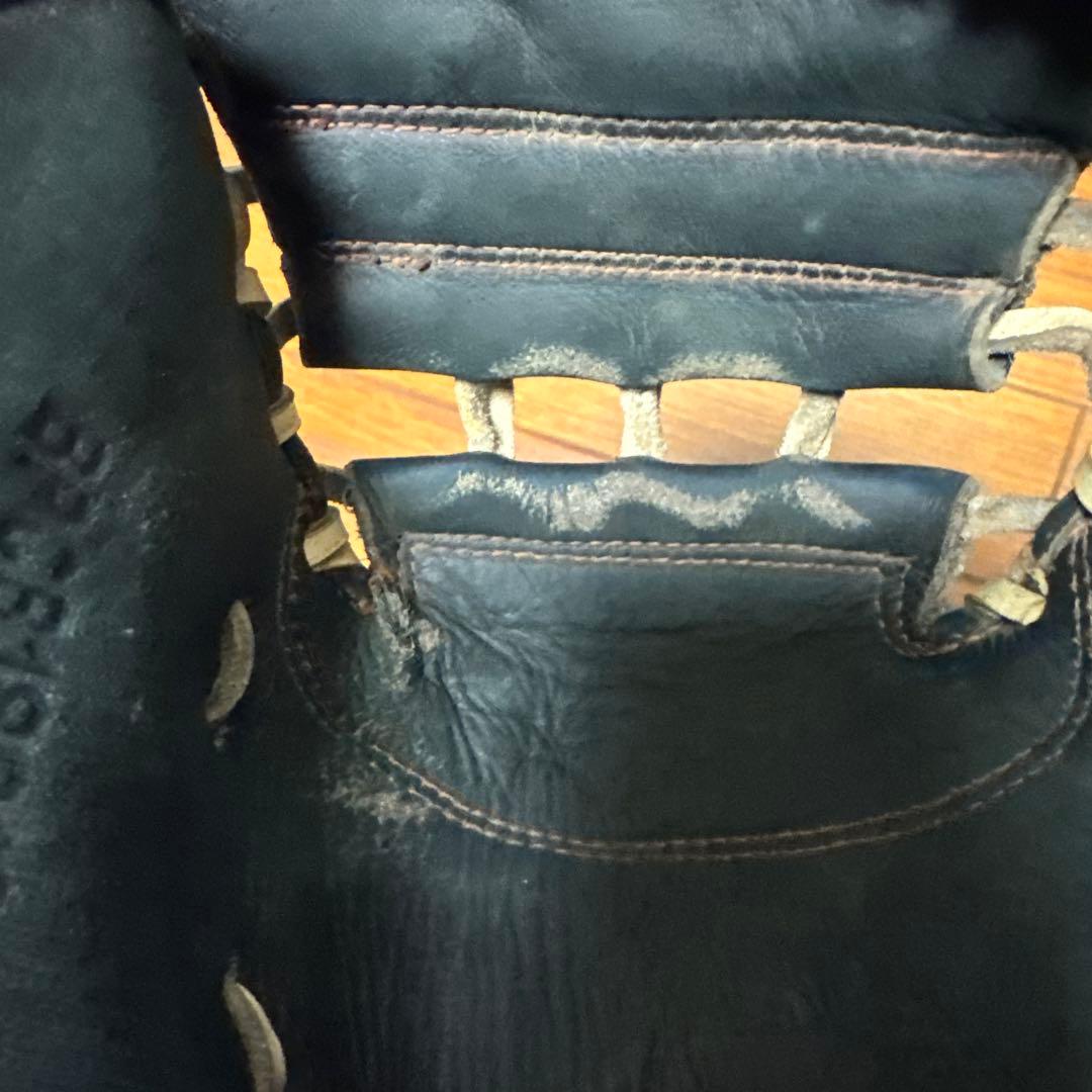 ZETT 硬式グローブ 黒