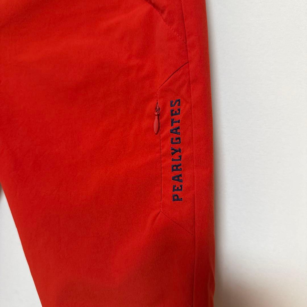 PEARLY GATES ゴルフウェア ズボン 赤 長ズボン