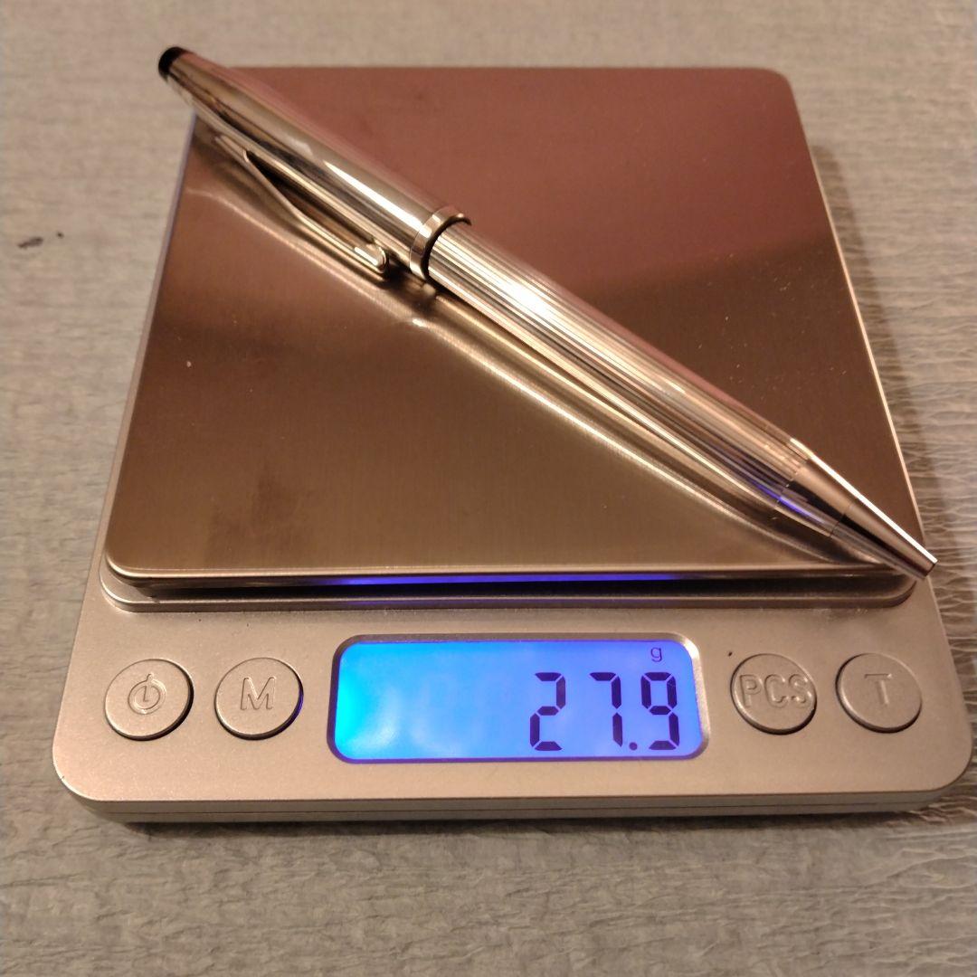 セール（8日まで）　純銀　クロスCentury2 ボールペン 925　ケース付き