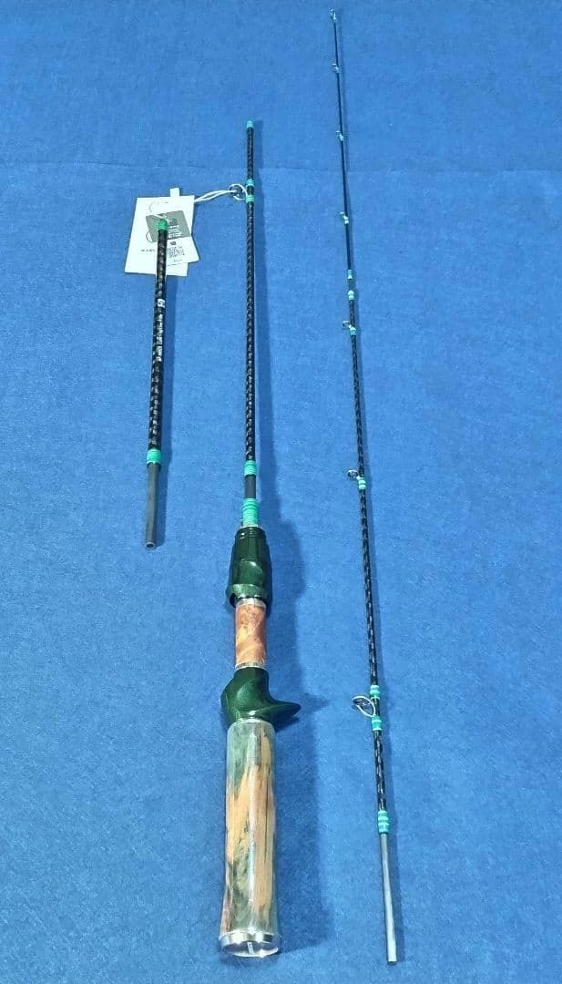 ロッドの長さが変えられるパックロッド 1.5mと1.7m ベイト 渓流 源流